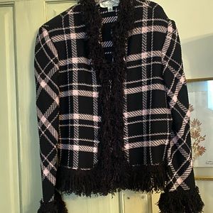 The most fun  st John knit  jacket I ever wore. Size 12